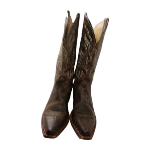 Shyanne Women's Loretta Western Boots Size 9.5 M Snip Toe Brown Retail $199 - Picture 5 of 13